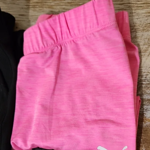 Girls Size 10/12 Casual Bottoms Set - Black, Pink, Multicolor - Picture 3 of 13